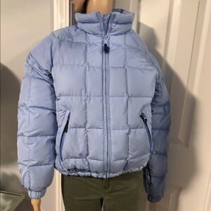 Columbia Light Blue Bomber Jacket